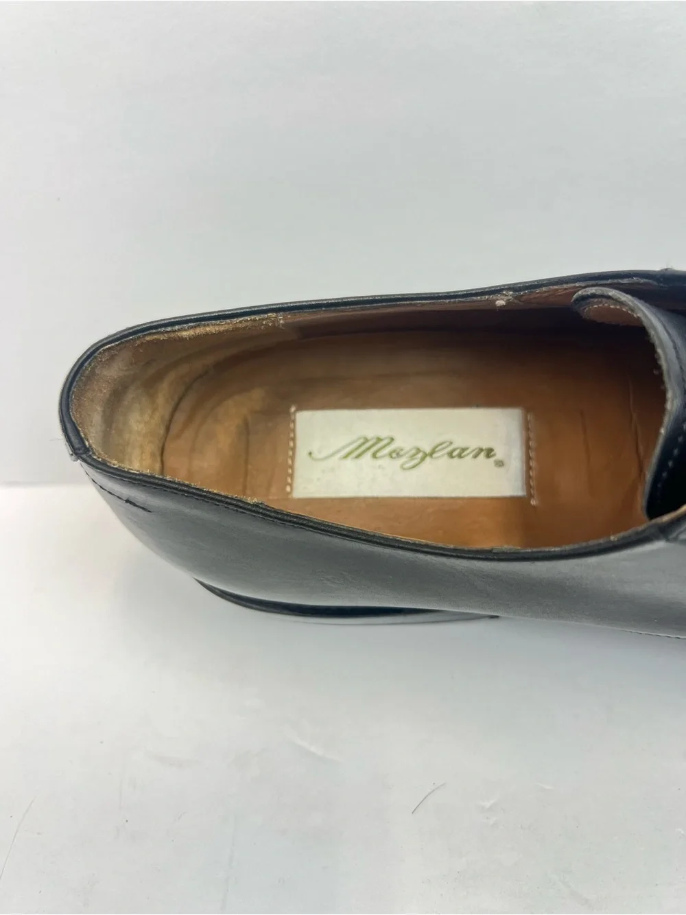 Mezlan Shoes Men’s Size 11M Black Oxfords Leather Lace Up Made In Spain